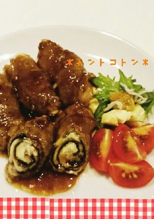 豚肉のくるくる巻き-レシピのメイン写真