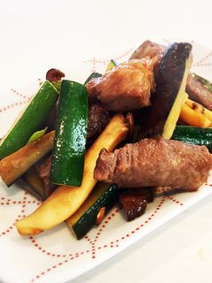 焼肉のタレ消費牛肉と野菜のオイスター炒め-レシピのメイン写真