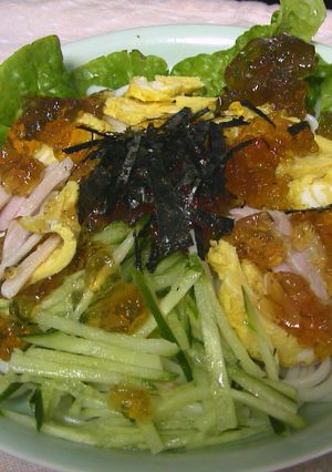 プルルン冷やしうどん-レシピのメイン写真
