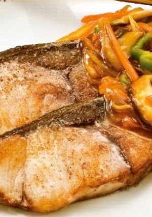 ぶりの野菜甘酢あんかけ-レシピのメイン写真