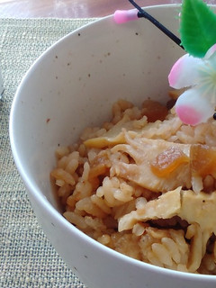 たけのこ&奈良漬手抜き込みご飯-レシピのメイン写真