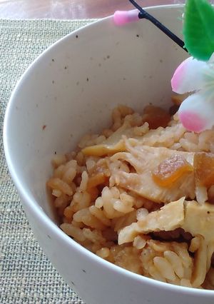 たけのこ＆奈良漬手抜き込みご飯-レシピのメイン写真