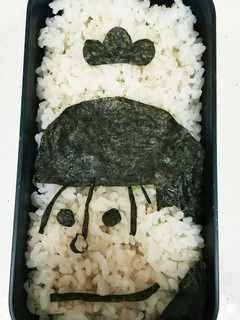 海苔だけで!おそ松さんキャラ弁-レシピのメイン写真