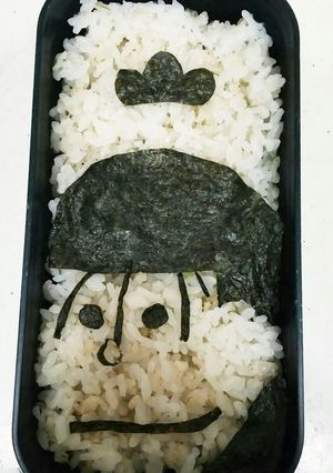 海苔だけで！おそ松さんキャラ弁-レシピのメイン写真