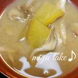 舞茸とさつま芋のお味噌汁♪
