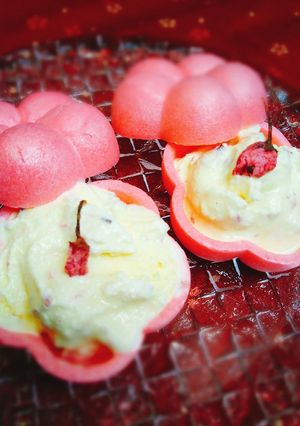 桜＊アイスクリーム-レシピのメイン写真