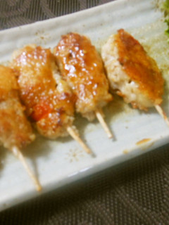 鶏つくね棒 焼くだけ簡単-レシピのメイン写真