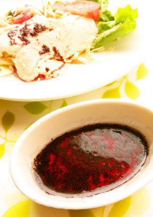 ☺ゆかりで簡単♪梅じそ風味ドレッシング☺-レシピのメイン写真
