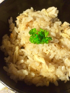 夏の旬!新生姜の炊き込みご飯-レシピのメイン写真