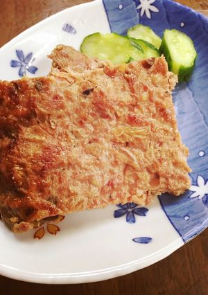 醤油糀でつくる座布団ハンバーグ-レシピのメイン写真