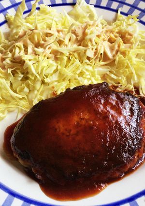 豆腐一丁ハンバーグ-レシピのメイン写真