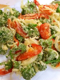 ブロッコリーのかき揚げ-レシピのメイン写真