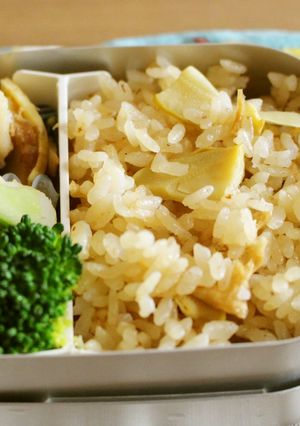 簡単♪茅乃舎だしで筍ご飯-レシピのメイン写真