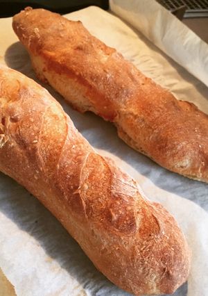 おやすみ発酵〜フランスパン風♡-レシピのメイン写真