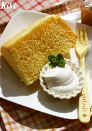 フレッシュレモンシフォン-レシピのメイン写真