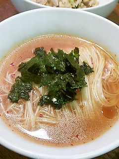 ピリ辛海苔ニュー麺-レシピのメイン写真