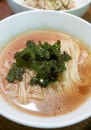 ピリ辛海苔ニュー麺-レシピのメイン写真