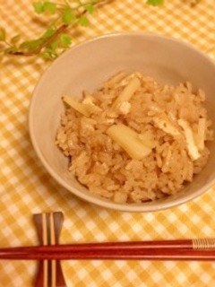 水煮で簡単♪土鍋炊き♪たけのこご飯-レシピのメイン写真