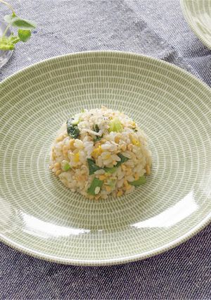 犬ごはん・納豆チャーハン-レシピのメイン写真