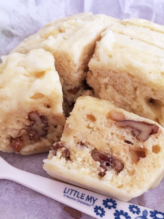 もちもちレンジ蒸しパン(くるみチーズ)-レシピのメイン写真