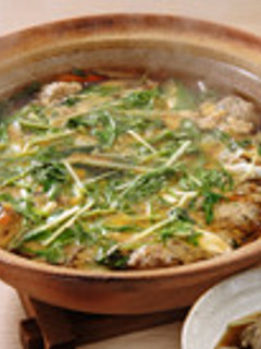 肉団子とごぼうの和風卵とじ鍋-レシピのメイン写真