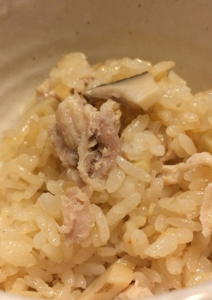 さっぱりした豚肉の炊き込みご飯♡-レシピのメイン写真