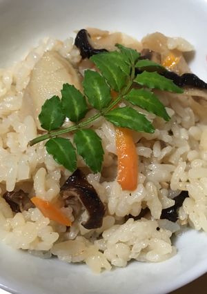懐かしい味♡たけのこご飯♪-レシピのメイン写真