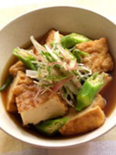 厚揚げの揚げ出し豆腐風-レシピのメイン写真