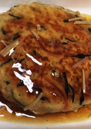 鳥ひき肉で、豆腐ハンバーグ-レシピのメイン写真