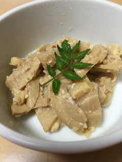 甘味噌でおいしく~たけのこのひこずり-レシピのメイン写真