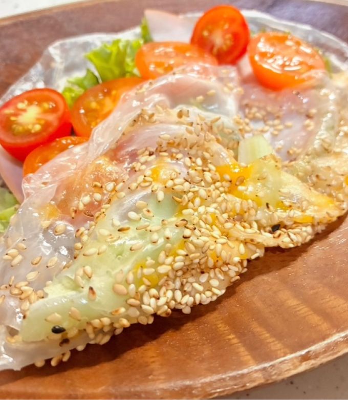 ライスペーパー♡野菜タコス風〜♡-レシピのメイン写真