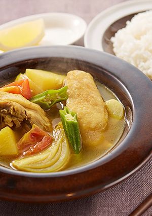 鶏肉とトマトのスープカレー-レシピのメイン写真