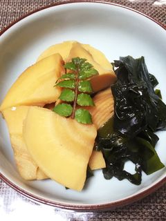 旬のたけのこをつかって☆若竹煮-レシピのメイン写真