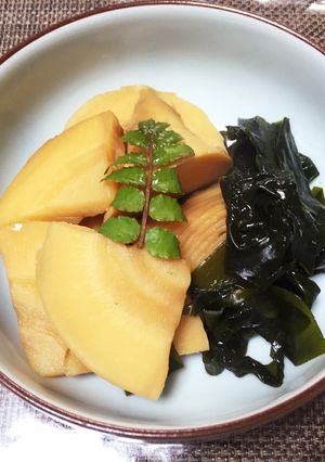 旬のたけのこをつかって☆若竹煮-レシピのメイン写真