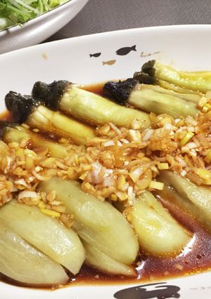 レンチン蒸しなすの香味だれ-レシピのメイン写真