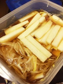 5分で1品!長芋と玉ねぎの甘酸漬物-レシピのメイン写真