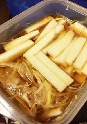 5分で1品！長芋と玉ねぎの甘酸漬物-レシピのメイン写真