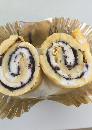 卵とチーズのクルクル巻 6（ゆかり）-レシピのメイン写真