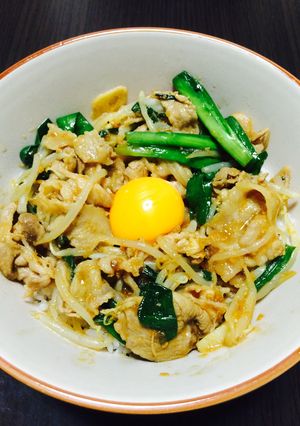 スタミナにんにく丼-レシピのメイン写真