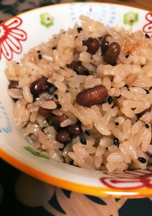 炊き赤飯(無水鍋QC使用)-レシピのメイン写真