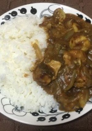 まるごとニンニクのチキンカレー-レシピのメイン写真