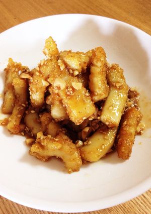 いかのピーナッツかりんとうがらめ-レシピのメイン写真