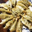 春菊としいたけの香り焼き餃子
