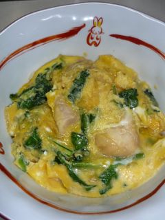 ❝小松菜と鶏もも❞で超~簡単❢ 親子丼❤-レシピのメイン写真