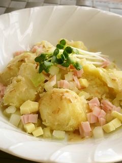 じゃがいもまるごと ごまドレッシング-レシピのメイン写真