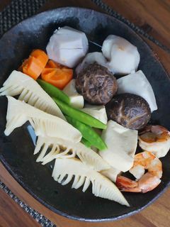 高野豆腐と筍の煮しめ-レシピのメイン写真