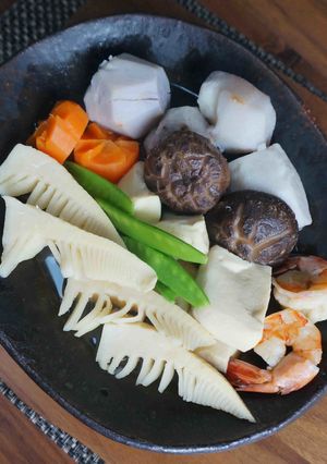 高野豆腐と筍の煮しめ-レシピのメイン写真