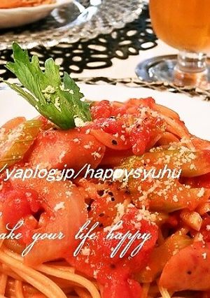 セロリのスパイシー☆ナポリタン-レシピのメイン写真