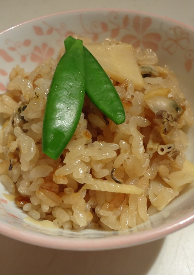 あさりと筍のシンプル炊き込みご飯-レシピのメイン写真