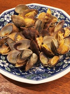 定番!アサリの酒蒸し-レシピのメイン写真